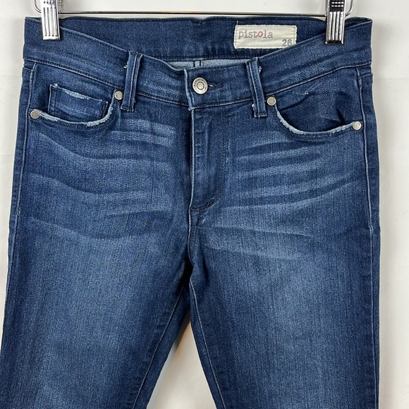 Pistola Aline High Rise Skinny Stretchy Denim Distressed Jeans Size 26 - Picture 5 of 12